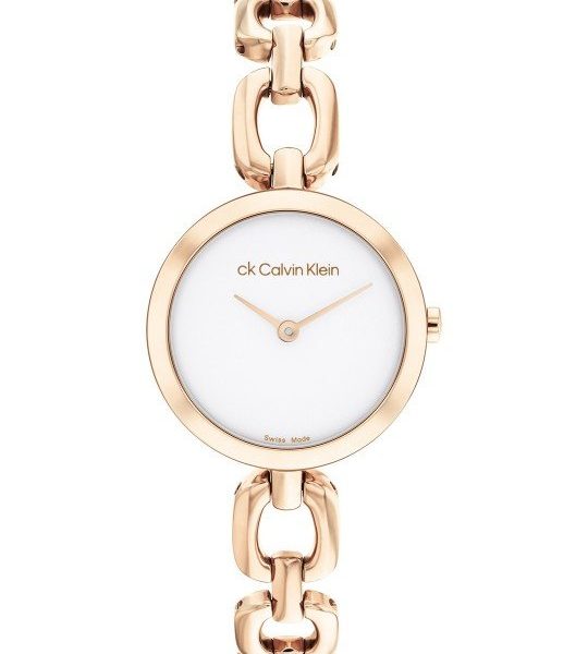 Calvin Klein Women Swiss Jewelry Link Analogue Watch (GOLD)