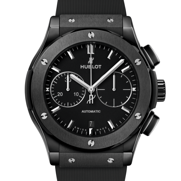 HUBLOT CLASSIC FUSION CRONOGRAPH BLACK MAGIC