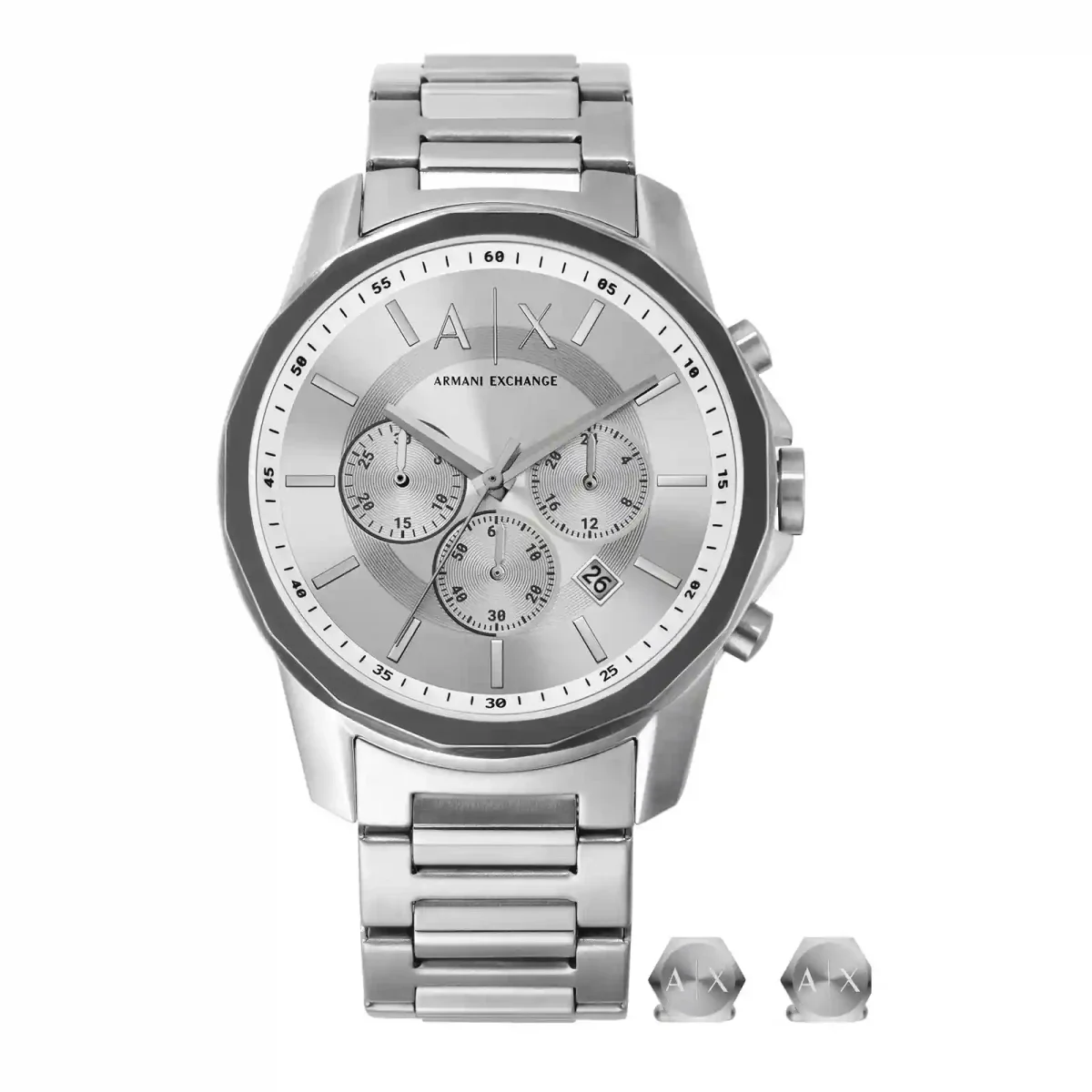 Armani Exchange Silver Watch AX7141 - Image 1