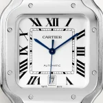 CARTIER SANTOS DE CARTIER WATCH WHITE - Image 3