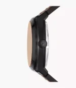 FOSSIL EVERETT AUTOMATIC DARK BROWN LEATHER - Image 4