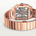 CARTIER SANTOS DE CARTIER SKELETON WATCH – GOLD - Image 4