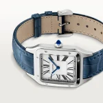 CARTIER SANTOS-DUMONT WATCH BLUE - Image 3