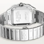 CARTIER SANTOS DE CARTIER WATCH SILVER GREY - Image 3