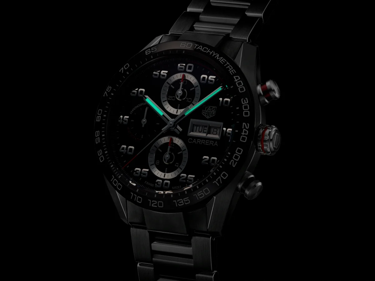 TAG HEUER CARRERA CHRONOGRAPH (BLACK) - Image 4
