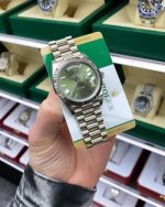 ROLEX DAY DATE (SILVER GREEN) - Image 2