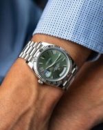 ROLEX DAY DATE (SILVER GREEN) - Image 3