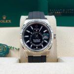 ROLEX SKY DWELLER OYSTERFLEX (SILVER BLACK) - Image 2