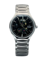 RADO TRUE ROUND AUTOMATIC OPEN HEART – SILVER BLACK