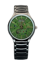 RADO TRUE ROUND AUTOMATIC OPEN HEART – BLACK GREEN - Image 8