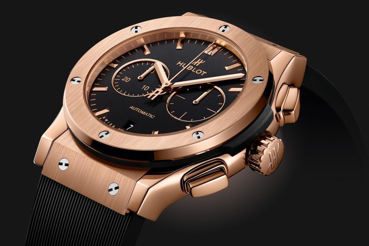HUBLOT CLASSIC FUSION CRONOGRAPH KING GOLD - Image 3