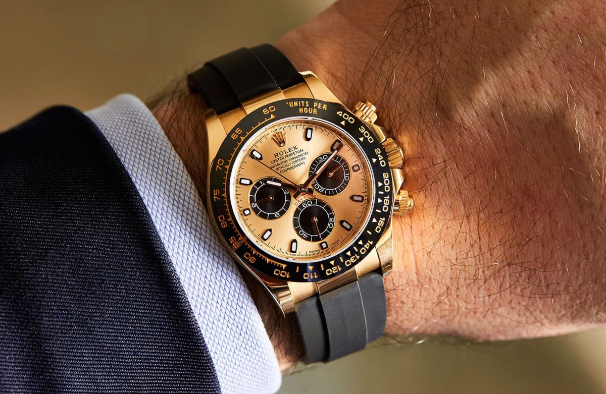ROLEX DAYTONA OYSTER FLEX (GOLD BLACK) - Image 5