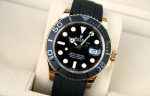 ROLEX YACHT MASTER OYSTER FLEX (GOLD BLACK) - Image 7