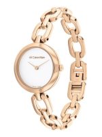 Calvin Klein Women Swiss Jewelry Link Analogue Watch (GOLD) - Image 3