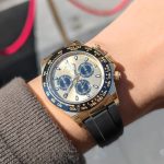 ROLEX DAYTONA OYSTER FLEX (GOLD BLACK) - Image 7