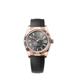 ROLEX SKY DWELLER OYSTERFLEX (GOLD STALE) - Image 6
