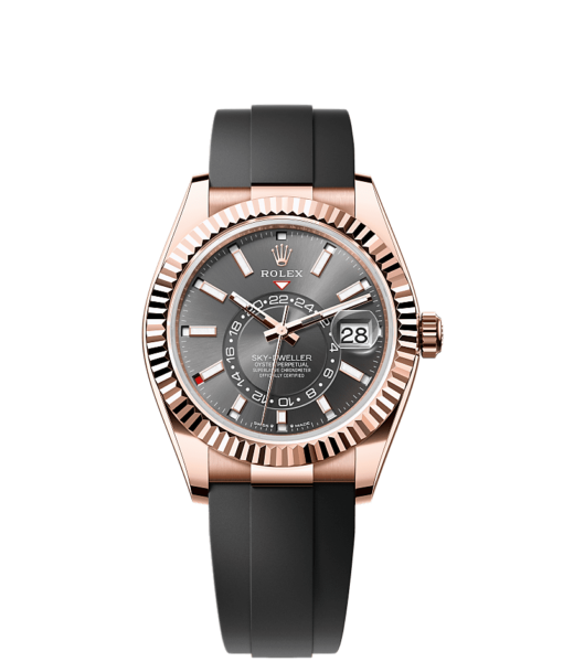 ROLEX SKY DWELLER OYSTERFLEX (GOLD STALE)