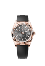 ROLEX SKY DWELLER OYSTERFLEX (GOLD) - Image 6
