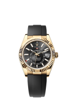 ROLEX SKY DWELLER OYSTERFLEX (GOLD BLACK)