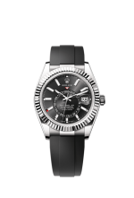 ROLEX SKY DWELLER OYSTERFLEX (SILVER BLACK)