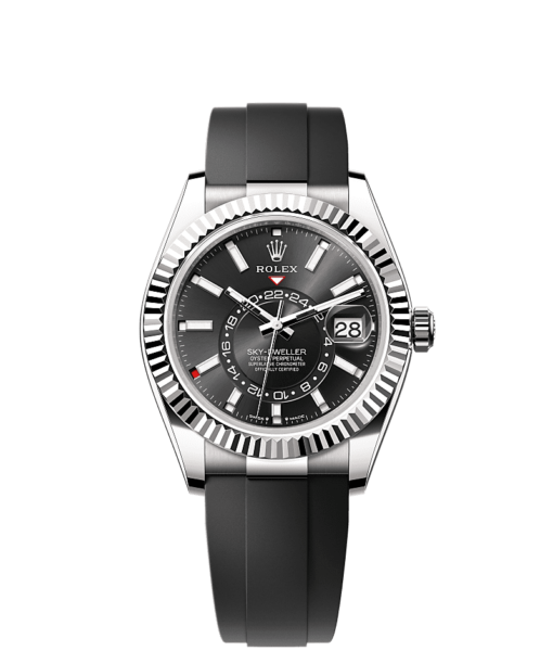 ROLEX SKY DWELLER OYSTERFLEX (SILVER BLACK)