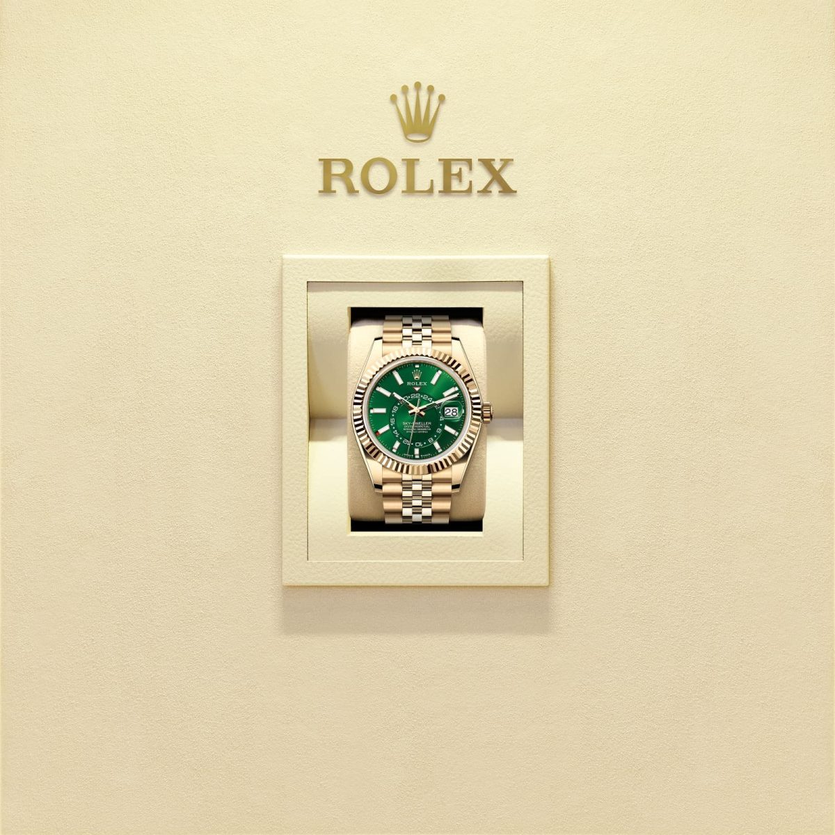 ROLEX SKY DWELLER YELLOW GOLD 2025 - Image 2