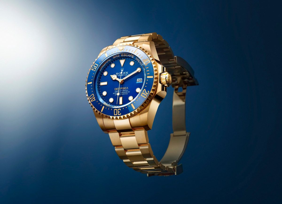 ROLEX DEEPSEA OYSTER PERPETUAL (GOLD BLUE) - Image 3